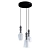 Elegant Glass Pendant Light 3D model small image 1