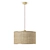 Rustic Burlap Pendant Light 3D model small image 1