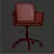 ErgoFLEX Executive Office Chair 3D model small image 3