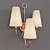 Modern Toya Sconce - Elegant Illumination Solution 3D model small image 1