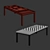 Gus Carlaw Bench: Modern and Elegant Seating Solution 3D model small image 3
