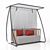 Ethimo Swing: Stylish Outdoor Swing 3D model small image 1