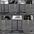 Deja vu Bar Stool by Gio Pagani 3D model small image 1