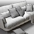 Elegant Italian Chio Sofa 3D model small image 3