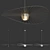 Petite Vertigo Ceiling Light 3D model small image 1