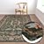 Premium Carpet Set: High-Quality Textures for Close & Distant Views 3D model small image 2