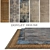 DOVLET HOUSE 5-Piece Carpets (Part 384) 3D model small image 1