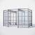 Glass Gazebo: The Perfect Smoke Spot 3D model small image 1