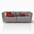 Swing XL Sofa: Ethimo Collection 3D model small image 2