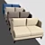 River Sofa: Elegant and Stylish 3D model small image 2