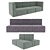 VersaMod: Modular Sofa Reinvented 3D model small image 2