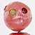 Metallic Baby Robot: Light-Eyed & Healing 3D model small image 2