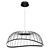 Celeste Chandelier: Elegant and Adjustable Lighting 3D model small image 1