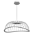 Celeste Chandelier: Elegant and Adjustable Lighting 3D model small image 2