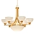 Transitional Elegance Foyer Chandelier 3D model small image 1