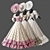 Ethereal Fluffy Dress 3D model small image 1