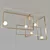 Venicem 48.040: Stylish Art Deco Ceiling Light 3D model small image 1