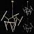 Struttura Lightstar Chandelier - Elegant 14-Light Pendant Lighting 3D model small image 1