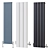 Sleek & Stylish Vertical Radiators 3D model small image 2