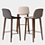 DWR BACCO Bar Stool | Sleek and Stylish Seating 3D model small image 2