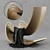Foldable Piegatto Chair 3D model small image 2