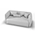 Modern Minimalist Jill Daybed - Bolzan 3D model small image 3