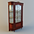 Elegant Display Cabinet 3D model small image 1