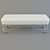 Elegant Seguso Mori Ottoman 3D model small image 2