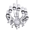 Elegant Eclectic Chandelier 3D model small image 3