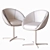 Minotti Russell Chair: Sleek 3D Design 3D model small image 3