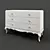 Elegant Pearl Lacquer Chest 3D model small image 2