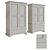 Chichester Wardrobe: Elegant and Spacious 3D model small image 2