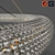 Glimmering Crystal Chandelier 3D model small image 2