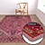 Luxury Carpet Set 3D model small image 2