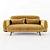 Elegant Alveo Sofa: Perfect Comfort & Style 3D model small image 3