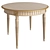 Elegant Neoclassic Table | 95,650 Polygons 3D model small image 3