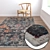 Luxurious Carpet Set with High Quality Textures 3D model small image 2