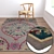 Luxury Carpets Set 3D model small image 2