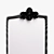 Classic Reflection: Elegant Mirror in Loft Style 3D model small image 2