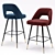 Elegant Eichholtz Avorio Bar Stool 3D model small image 1