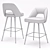 Elegant Eichholtz Avorio Bar Stool 3D model small image 3