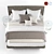 Ruf Betten RIVA Bed: Stylish Comfort for your Bedroom 3D model small image 2