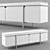 Marble-Clad AURA Sideboard 3D model small image 2