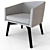 Lolyta Due Chairs: Elegant and Functional 3D model small image 1