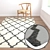 High-Quality Carpet Set with 3 Variations 3D model small image 2