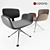 Sleek Modern Chair - Contemporary Design & High-Quality Construction 3D model small image 1