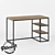 Table carter: Stylish Loft Wood and Metal Table - Customizable Dimensions [Link]
Stylish Loft Table: Customizable Wood and Metal 3D model small image 1