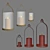 Elegant Brass Lanterns: Candle Holders & Decorative Accents 3D model small image 3