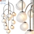 Handcrafted John Pomp  Chandelier 3D model small image 1