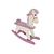 Wooden Rocking Horse Toy: Timeless Joy 3D model small image 1